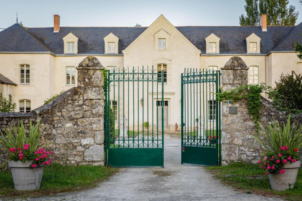 Hôtel Manoir de Bel Ébat à Crossac Extérieur photo